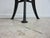 Vintage Industrial Reclaimed Cast Iron Pulley Wheel End Table Pedestal B For Sale - Image 9 of 11