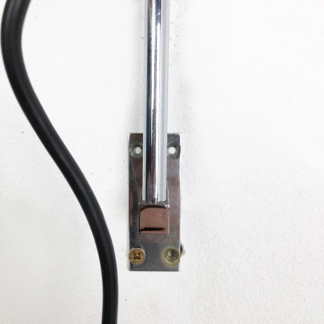 1960s Minimalist Adjustable Metal Wall Light, 1960s For Sale - Image 5 of 18