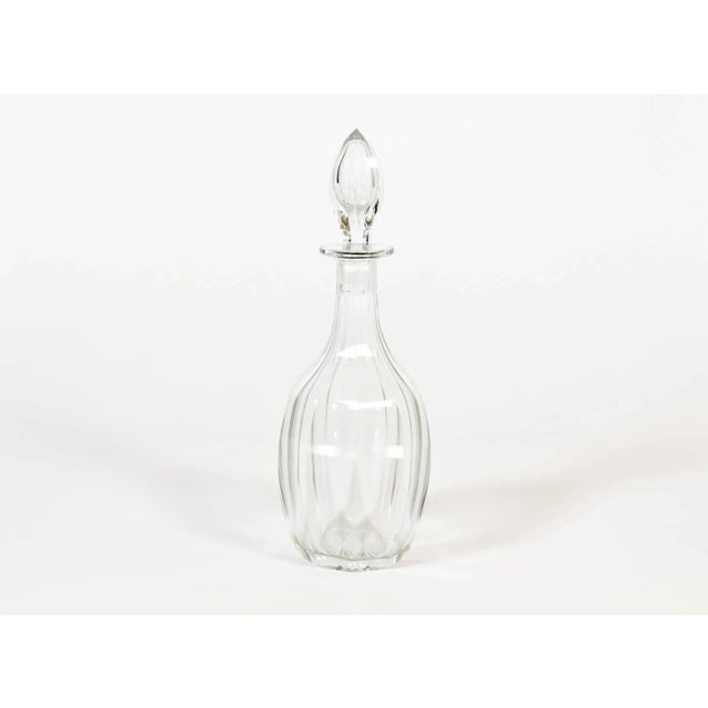 Royal Brierley Designer Crystal Decanter, English Decanter, Vintage Glass Decanter For Sale - Image 4 of 10