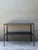 Vintage Twisted Wrought Iron Console Table For Sale - Image 10 of 12