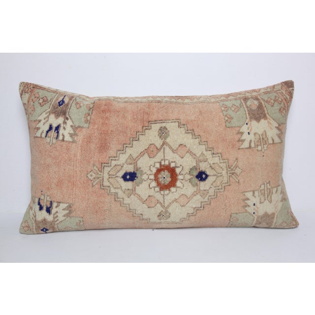 Here i am listing a 100% Handmade double knotted rug pillow cover, made from Vintage rug This’s a modern design and...