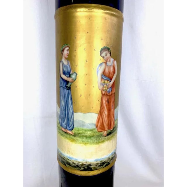 20th Century French Sèvres Porcelain Pedestal For Sale - Image 5 of 7