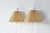 The pair of Model 203 wall lamps designed by Hennig Seidelin for Le Klint is an absolute classic of Danish...