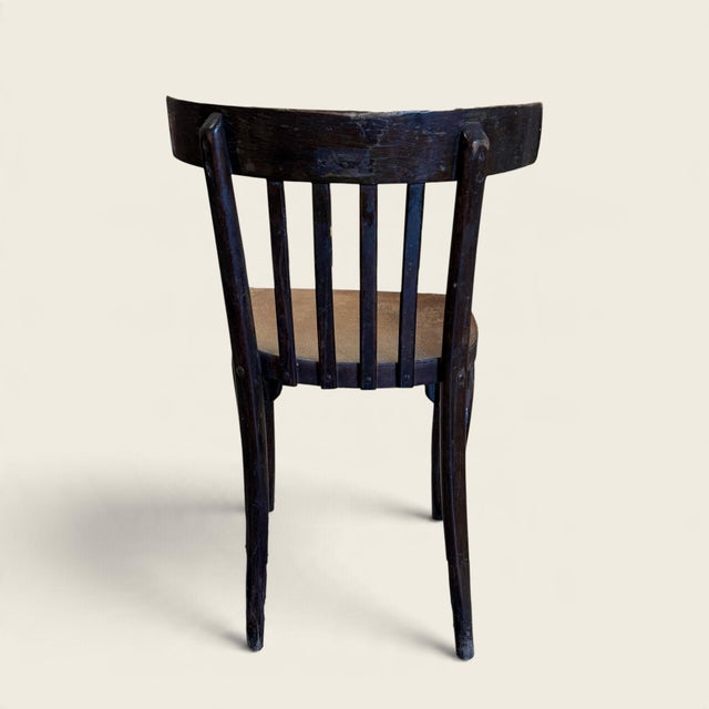 1930s Antique Bentwood Bistro Dining Chair For Sale - Image 5 of 5