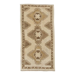 Turkish Vintage Rug 3'3" x 6'4" #21404 For Sale