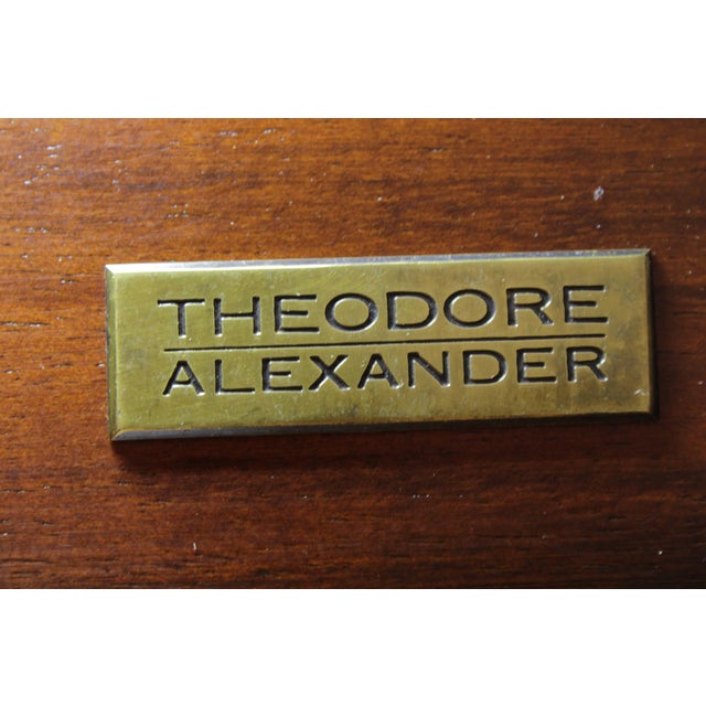 Theodore Alexander Embossed Brass Surface Chest For Sale - Image 15 of 15