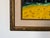 Emerald 1966 Vintage Goldberg Mixed Media Impressionist Oil on Canvas Painting, Framed For Sale - Image 8 of 12