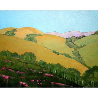 Agoura Hills California Oak Trees Landscape Lynne French For Sale