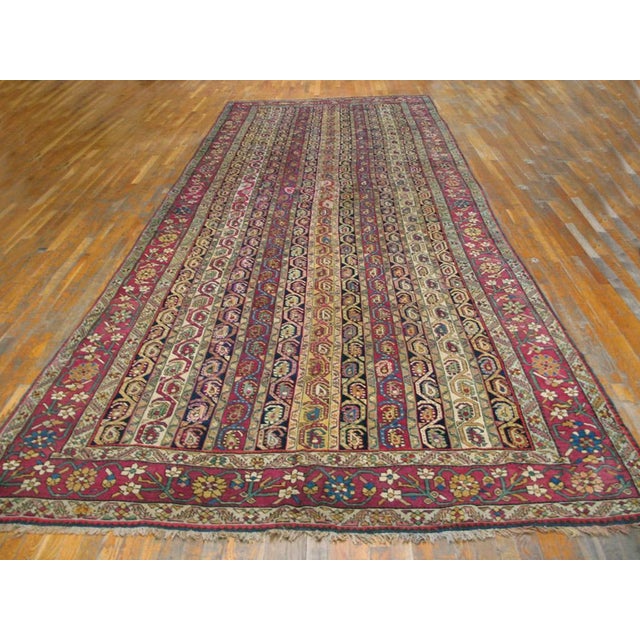 A19th Century Caucasian Karabagh Gallery Carpet ( 7'2" x 18'1" - 218 x 551 )