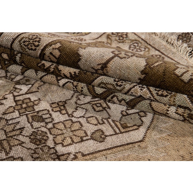 Early 20th Century Early 20th Century Antique Turkestan Khotan Wool Rug 7 X 13 For Sale - Image 5 of 13