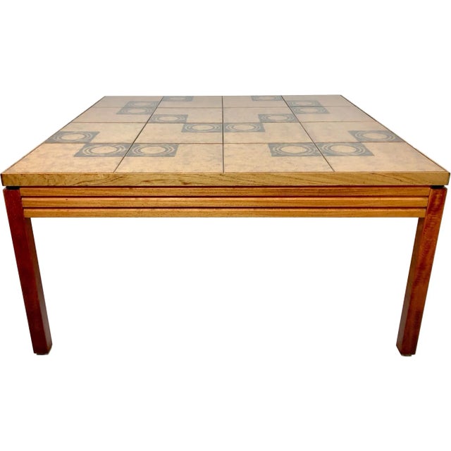 Mid-Century Mosaic Coffee Table from String Seffle Möbelfabrik, 1960s For Sale - Image 13 of 13