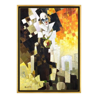 Late 20th Century Sad Clown, Gabriel Loire For Sale