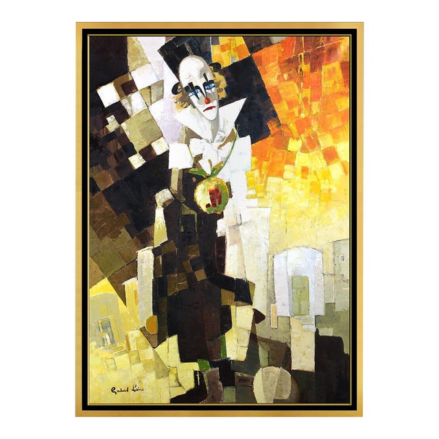 Late 20th Century Sad Clown, Gabriel Loire For Sale