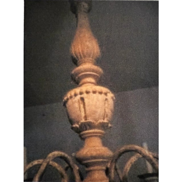 Chandelier designed and assembled by Lucca Antiques from 18th century and new elements.