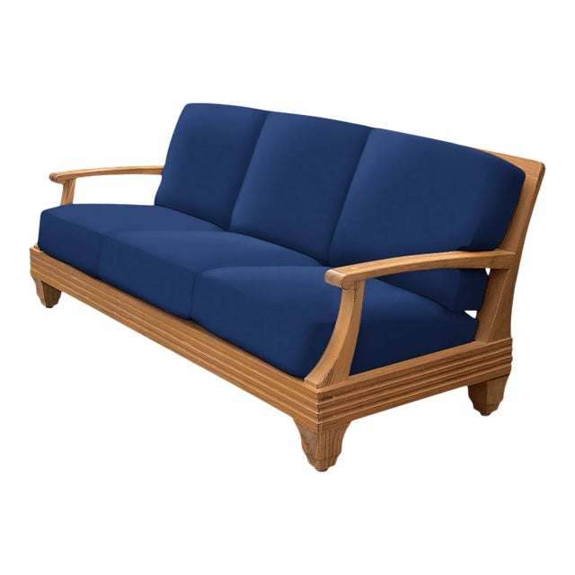 Giati Palazzio Sofa in Pacific Blue For Sale