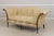 Southwood & Co. Southwood Gold Damask Camelback Sofa For Sale - Image 4 of 18
