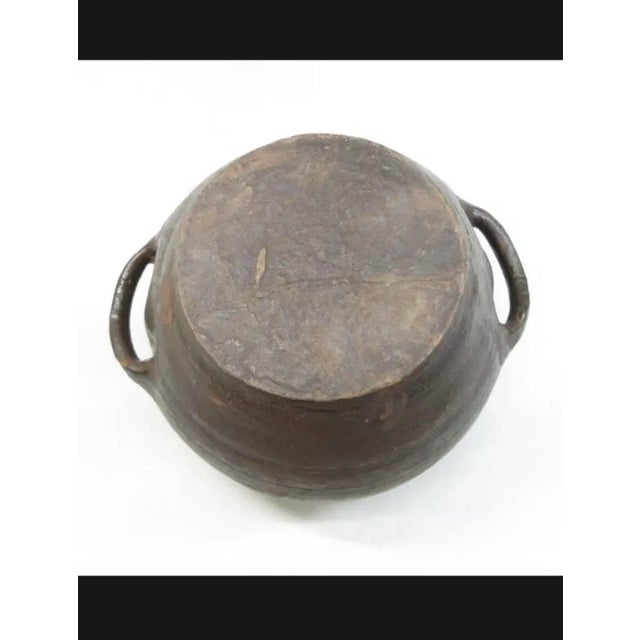 Wood 19th Century Japanese Wabi-Sabi Mizusashi Tea Ceremony Water Vessel For Sale - Image 7 of 8