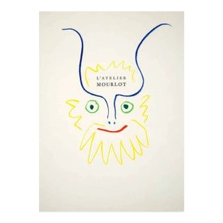 1960s Picasso Drawing Lithograph L’Atelier Mourlot For Sale