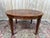 Brown Louis XVI Style Oval Dining Table For Sale - Image 8 of 8