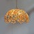 Mid-Century Modern Italian Glass and Metal Pendant Lights, 1960s, Set of 2 For Sale - Image 6 of 13