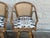 Mid-Century Modern Pair of 1970s Vintage Rattan & Cane Swivel Bar Stools With Upholstered Seats For Sale - Image 3 of 10