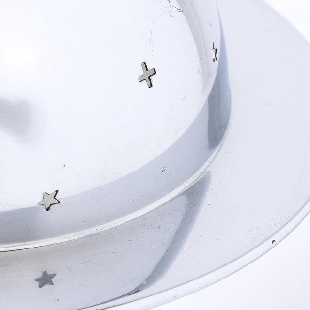 Art Deco Machine Age Constellation Table Lamp by Walter Von Nessen for Chase For Sale - Image 13 of 14