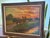 Asian Midcentury Southeast Asian Oil Painting – Carabao Cart at Sunset “Homeward Bound” Signed by Listed Filipino Artist Jose Tinsay For Sale - Image 3 of 12