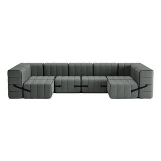 Flexible U-Sofa from Ambivalenz, Set of 15 For Sale