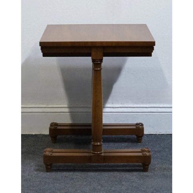 HERITAGE FURNITURE Solid Mahogany Italian Provincial 21" Nesting End Tables 20.25" High 21.75" Wide 17" Deep We specialize...