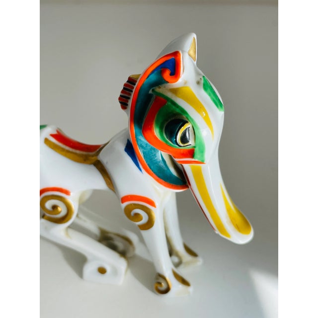 Art Deco 1920s Deco Porcelain "Bucephalus" Figure Designed by Hans Kuster for Rosenthal Selb For Sale - Image 3 of 8