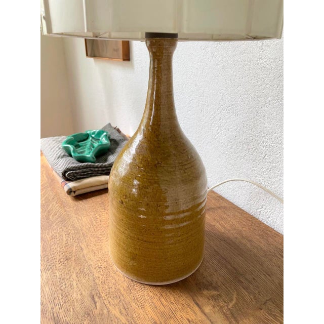 Ceramic Table Lamp from Poteries Du Marias, 1950s For Sale - Image 18 of 18
