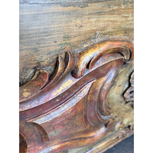 19th Century French Rococo Trumeau Panel For Sale - Image 10 of 12