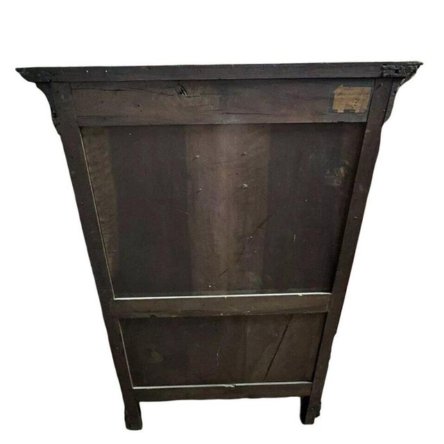 Louis Philippe Secretaire in Walnut For Sale - Image 4 of 7