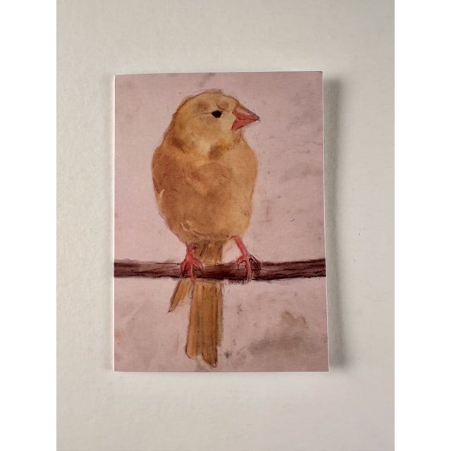 Marianne Stikas Set of Six Note Cards Printed From My Drawings of Birds For Sale - Image 4 of 10