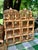 Late 20th Century Vintage Rattan Pagoda Wine Rack For Sale - Image 5 of 5