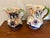 Mid 19th Century Two Gaudy Welsh Ironstone Pitchers Milk Jugs For Sale - Image 9 of 16