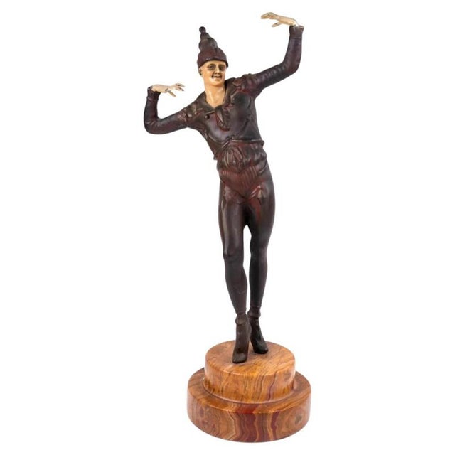After Demeter Chiparus, Ballet Dancer, Bronzed Metal For Sale - Image 11 of 11