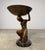 Metal Bronze Female Figure, Centerpiece Bowl / Tray on Marble - 21” H For Sale - Image 7 of 10