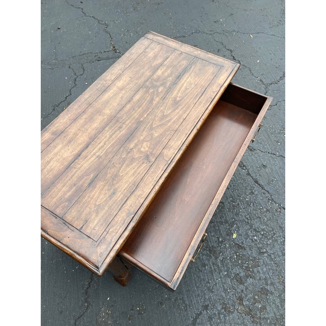 Brown Pair of Guy Chaddock French Provincial Style Three Drawer Nighstands For Sale - Image 8 of 9