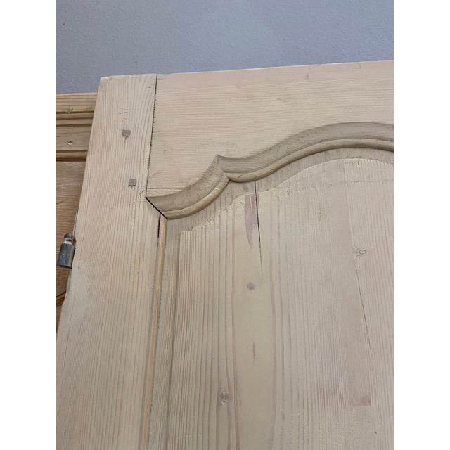 Late 19th Century 19th Century French Pine Doors - a Pair For Sale - Image 5 of 11