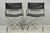 Vintage Daystrom Mid Century Modern Chrome & Naugahyde Directors Chairs - a Pair. Circa Late 20th Century. Measurements:...