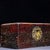 Brown Vintage Rosewood Box With Mother-of-Pearl Inlay of a Boy With Lotus - Jewelry Box For Sale - Image 8 of 8