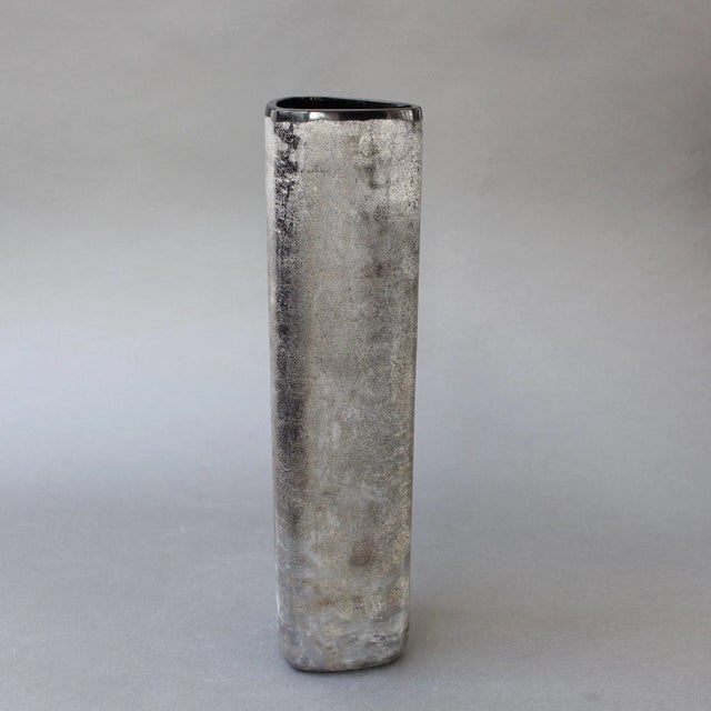 1970s Italian Vintage Scavo Murano Glass Excavation Vase by Alfredo Barbini, 1970s For Sale - Image 5 of 18