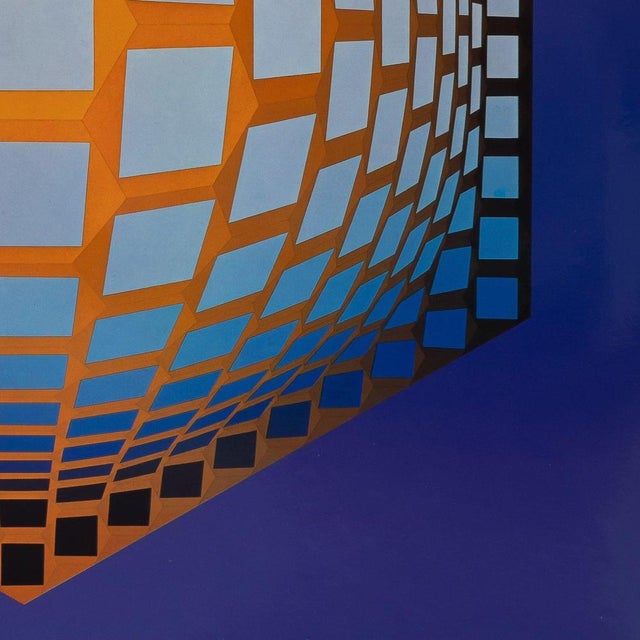 Victor Vasarely, TEGLA HAT, Etching For Sale - Image 3 of 6