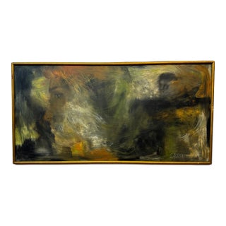 Eva Sikorski (1917-1990) Abstract Portrait For Sale