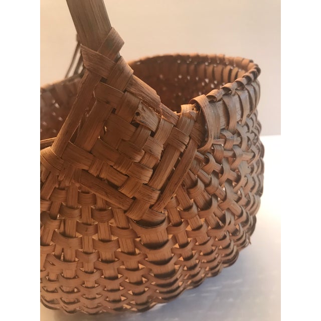 Antique Egg Gathering Woven Basket Chairish