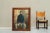 1960s Belgian Artist, Portrait of a Sitting Man, 1964, Oil and Tempera Paint on Canvas For Sale - Image 5 of 12