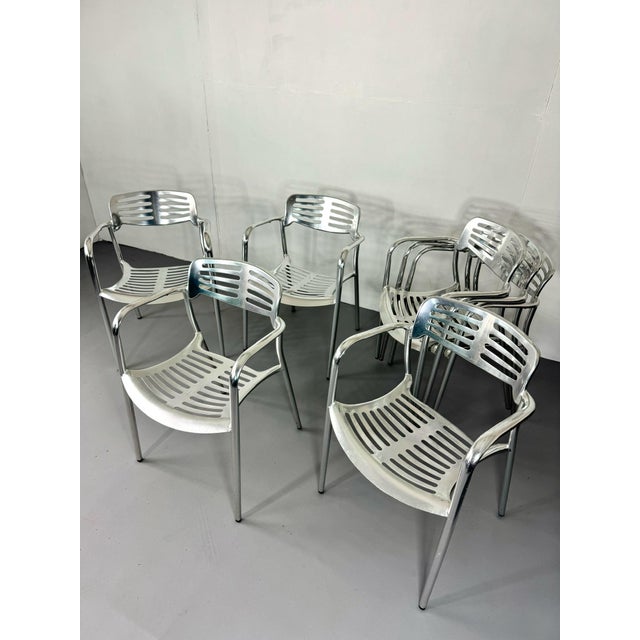 Metal Vintage Toledo Armchair by Jorge Pensi for Amat-3, 1988 For Sale - Image 7 of 7