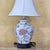 Vintage Chinoiserie Floral Porcelain Table Lamp With Hand-Painted Botanical Design For Sale - Image 18 of 18