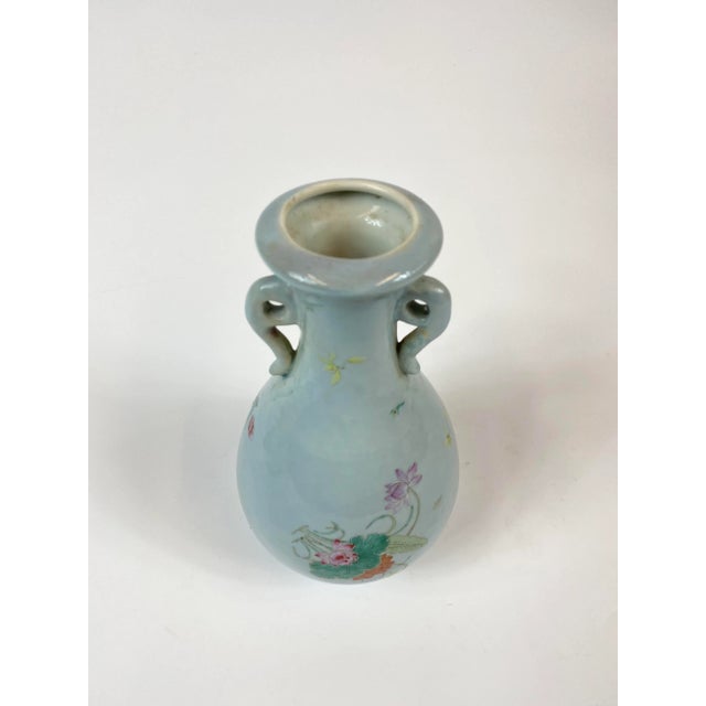 Mid 18th Century Mid 18th Century Painted Porcelian Vase For Sale - Image 5 of 10